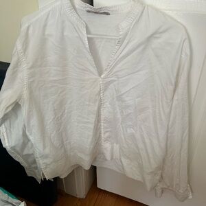 Everlane White Poplin Shirt